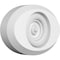 Ekena Millwork Standard Dalton Bullseye Rosette with Beveled Edge, 4"W x 2 3/4"H x 3/4"P ROSP040X028X075DAL03 - alternate 1